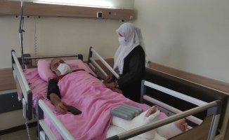 Hava ambulansıyla hastaneye kaldırılan Mustafa Sevim, sağlık ekiplerine teşekkür etti