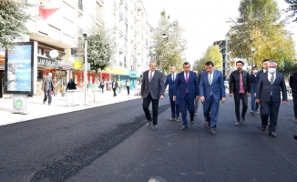 Malatya'daki Sivas Caddesi yenileniyor