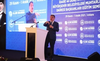 Başkan Gürkan, Ankara’daki seminere konuşmacı olarak katıldı