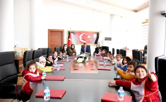 Başkan Gürkan’a Öğretmenler Günü ziyareti