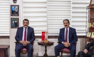 Başkan Gürkan ESOB Başkanı Keskin'i ziyaret etti