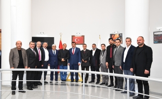 Malatya Muhtarlar Derneği'nden Başkan Gürkan’a ziyaret