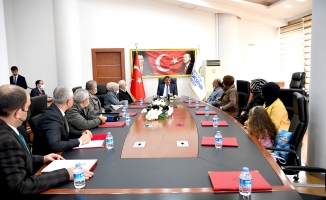 Malatya Otizm Dernek Başkanı ve Yönetim Kurulu'ndan Başkan Gürkan’a ziyaret