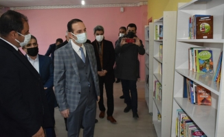 Malatya’da bir okul daha kütüphaneye kavuştu