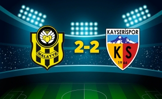 Yeni Malatyaspor 1 puana talip: 2-2