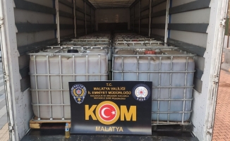 Malatya’da 25 bin litre kaçak akaryakıt ele geçirildi