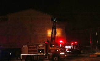 Malatya’da ev yangını: 1 yaralı