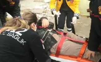 Malatya’da inşaatta düşen bir kişi yaralandı