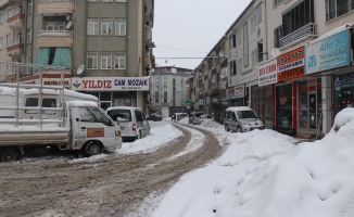 Malatya’da kar yağışı