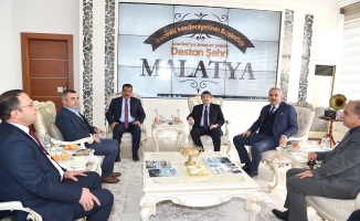 Manisa Milletvekili Hüseyin Tanrıverdi’den Başkan Gürkan’a ziyaret