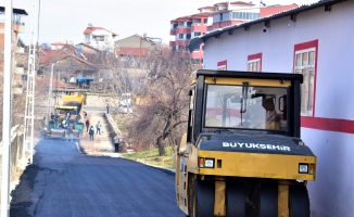 Battalgazi Mahallesi’nde asfalt çalışmalarına başlandı