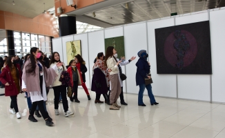 MABESEM’de açılan çağdaş sanat sergisi sanatseverlerle buluştu