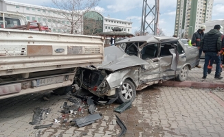 Malatya’da 6 araç birbirine girdi: 1 yaralı