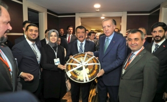 Başkan Gürkan, Cumhurbaşkanı Erdoğan ile görüştü