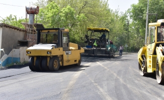 Büyükşehir Belediyesi asfalt çalışmalarını yoğunlaştırdı