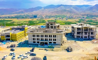 Başkan Gürkan, Özel Harekât Merkezi inşaat alanında incelemelerde bulundu