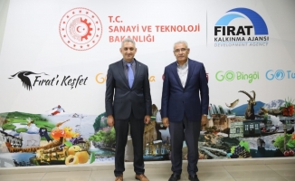 Başkan Güder’den Tekstilkent projesi için istişare