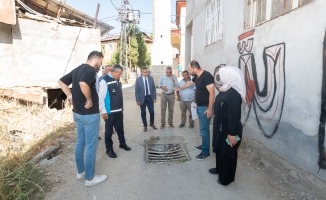 Doğanşehir'in Fındık Mahallesi'nde altyapı yenileniyor