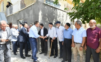 Gürkan, Pütürge'deki mahalle ziyaretlerini sürdürdü