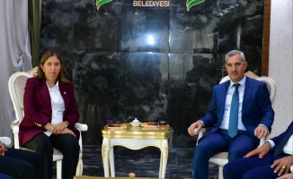 Çınar, Ak Parti Sivas Milletvekili Ekinci’yi misafir etti