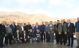 Başkan Gürkan, Akçadağ'da muhtarlar ile bir araya geldi
