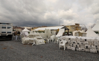 Van Valiliği Malatya'da iftar çadırları kuruyor