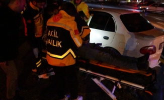 Malatya’da iki otomobil çarpıştı: 2 yaralı