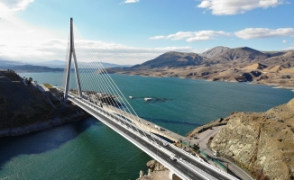 Kömürhan Köprüsü'nü 7 milyon 250 bin araç kullandı