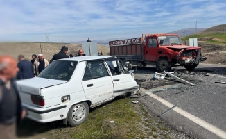 Malatya’da otomobil ile kamyonet çarpıştı: 1 ölü
